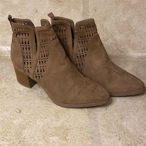 Mark suede like booties size 11
